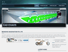 Tablet Screenshot of cadchaos.com